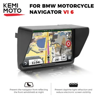 For BMW Navigator VI (6) Motorcycle GPS Navigator Sunshade Visor Glare Vision Shield For BMW R1200GS R1250GS LC ADV R1300GS