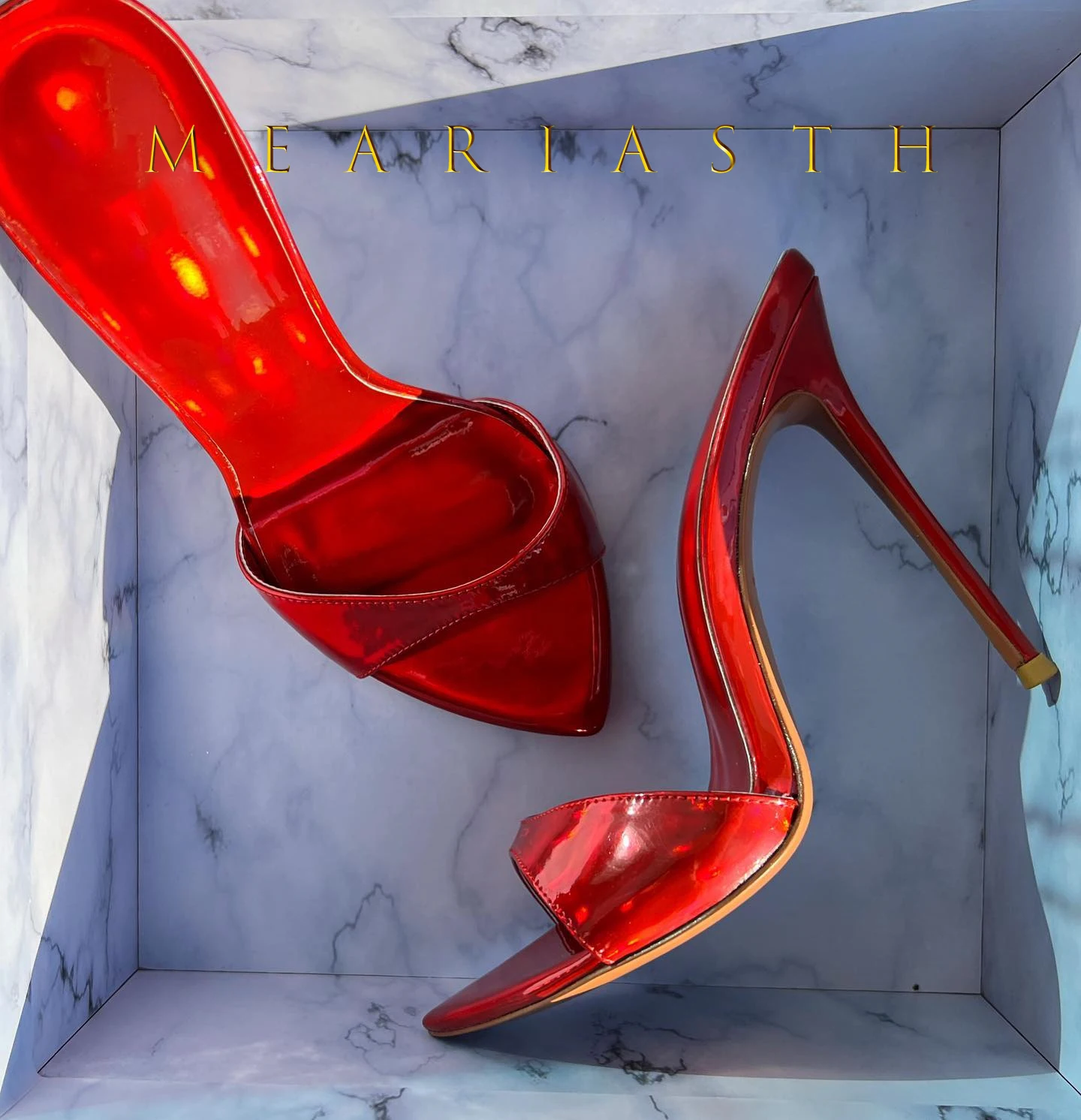 

2025 Peep Toe Sexy Summer Women's Mules Pumps Sandals Elegant Super Thin High Heels mule Office Lady Party Shoes Slipper Sandals