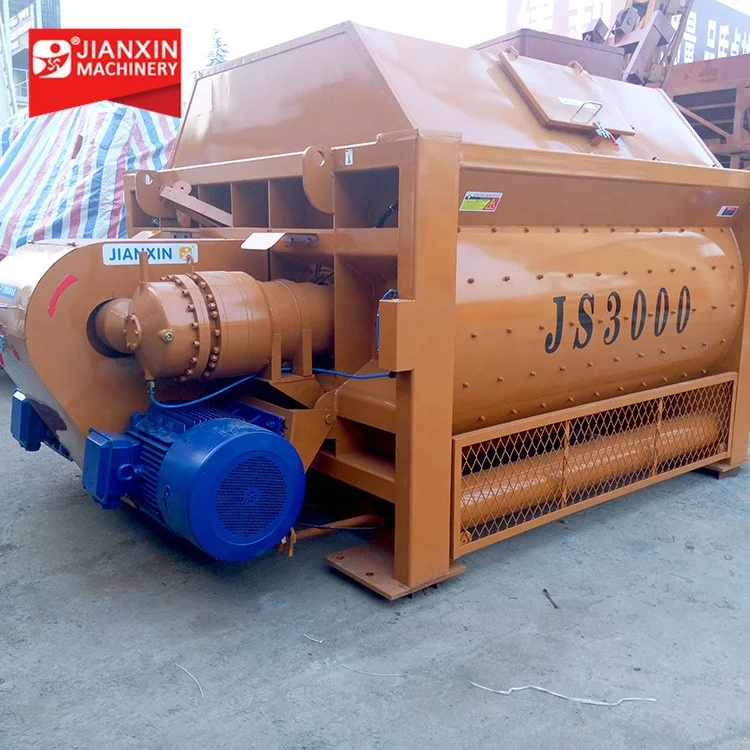 China Factory Hot Sale High-capacity Mixer Machine JS3000 Concrete Mixer with Low Price High Quality