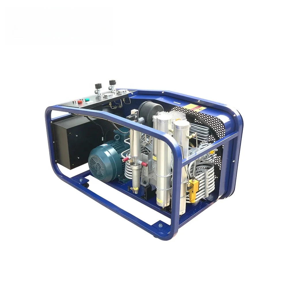 

5.5KW HC-W200 High Pressure Breathing Air Compressor, BAUER Style Industrial Air Compressor Champion Hot Sale