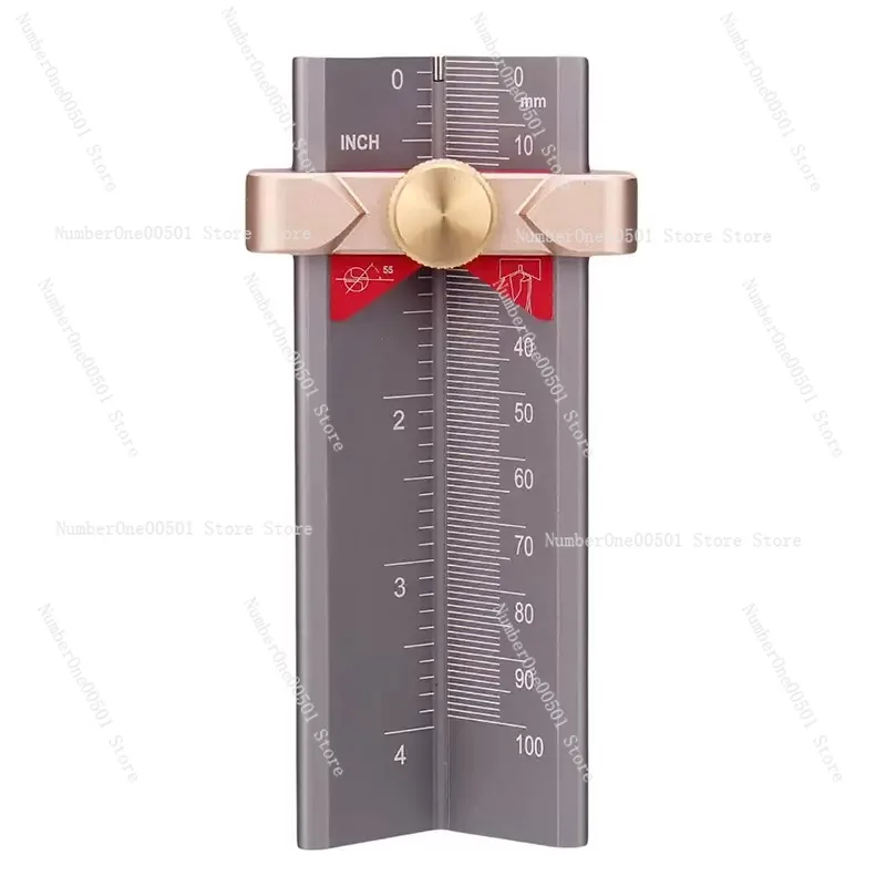 

Multifunctional Woodworking Tools, Drill Limit Ring, Installation Aid, Router, Table Saw, Height Gauge, Drill Angle Measure Rule