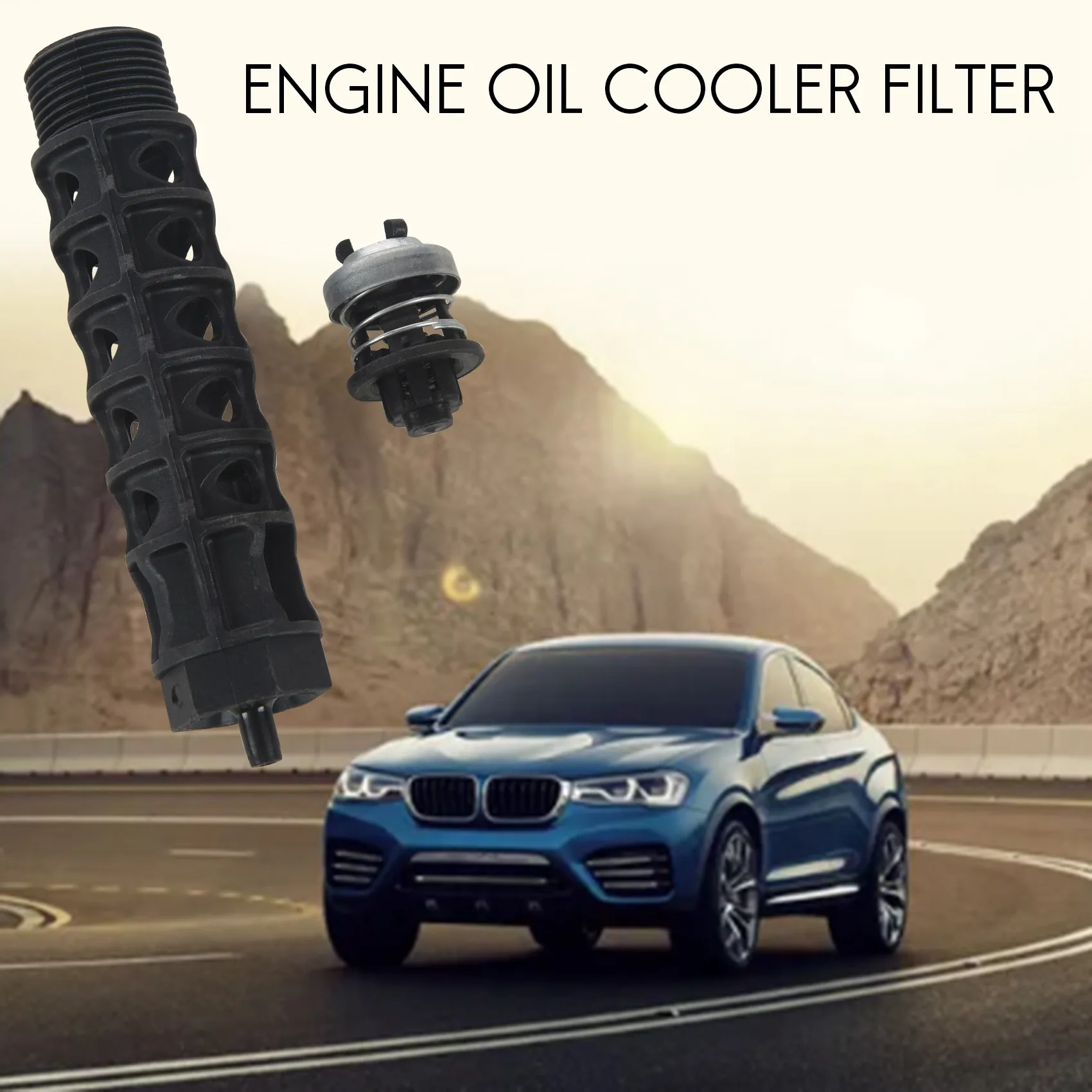 ตัวกรองน้ำมันหล่อเย็นเครื่องยนต์วาล์วทางเดียวสำหรับ Cruze Sonic Aveo Opel Vauxhall 5541525 93186324 12992593 55353322