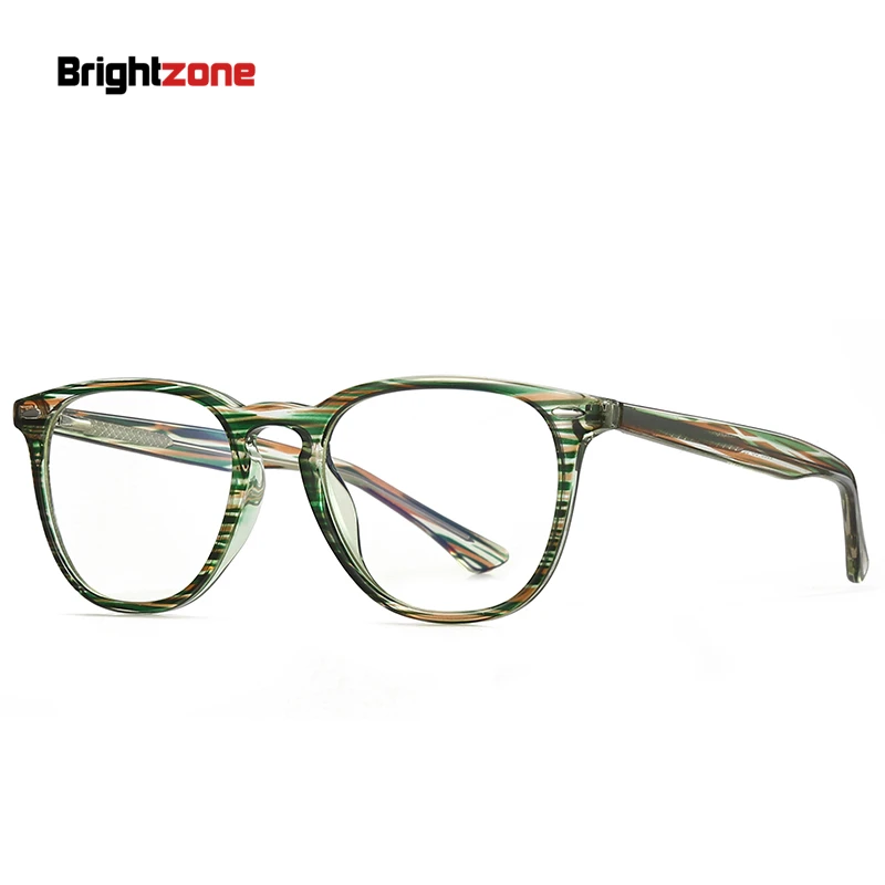 

TR90 Striped Anti-blue Light Optical Glasses Full Rim Computer Mobile Gaming Eyeglasses Myopia Prescription Glasses Frames Frame