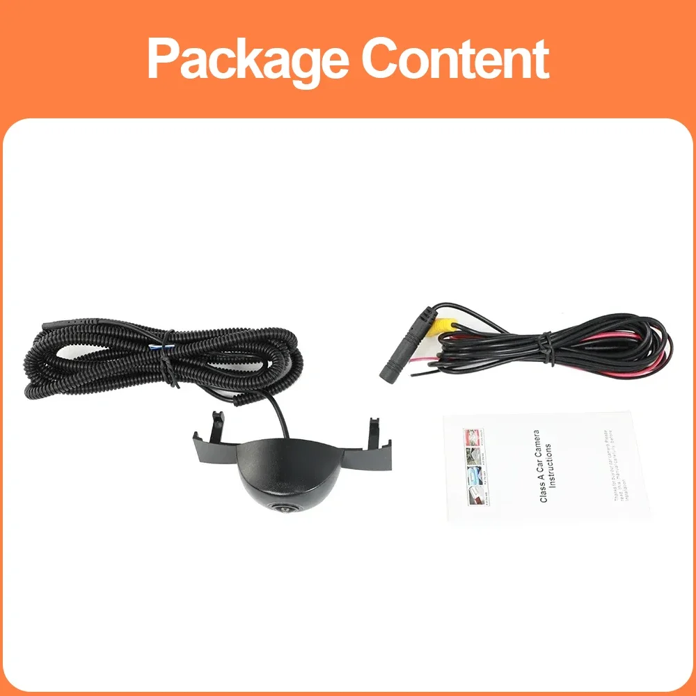 

For Mercedes Benz GLE 2020 Car Front View Camera AHD OEM 1080P Wide Angle 150° Fisheye Lens Night Vision Parking Assist Monitor