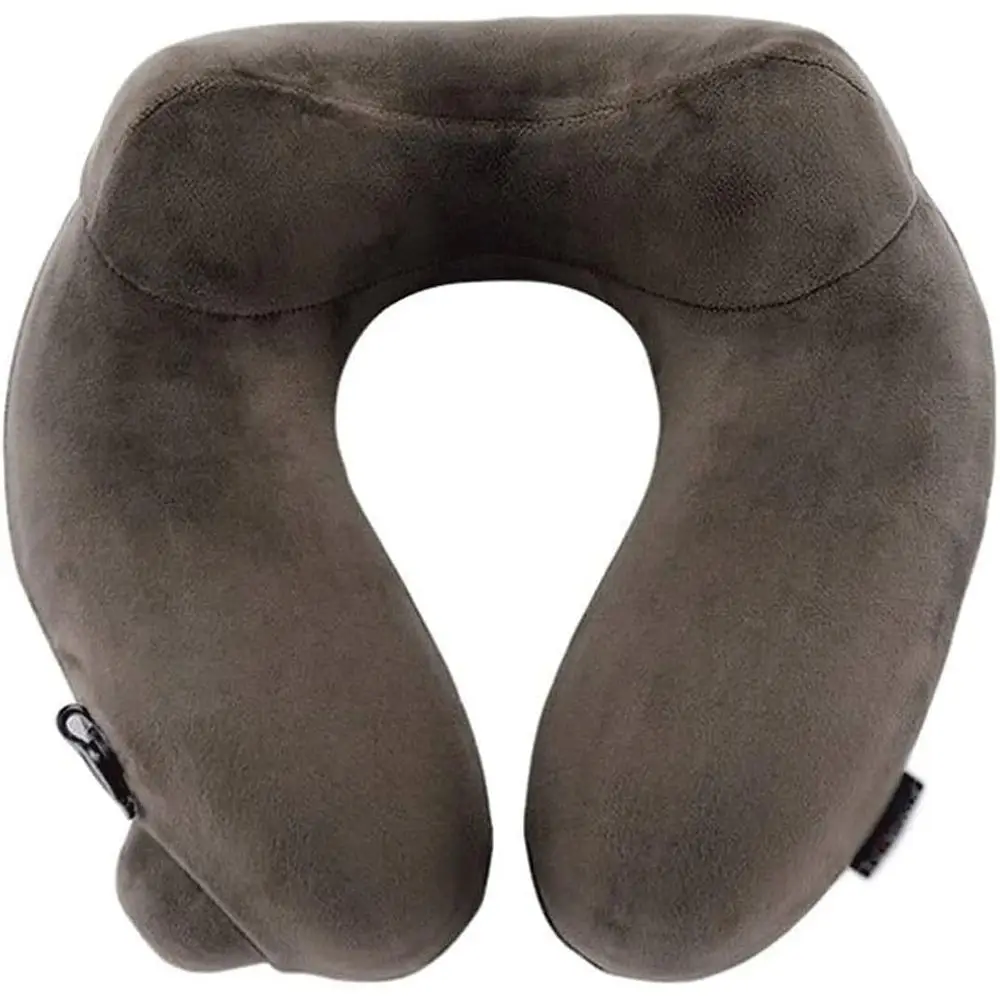 

Inflatable U-Shaped Travel Pillow for Cervical Support and Massage
