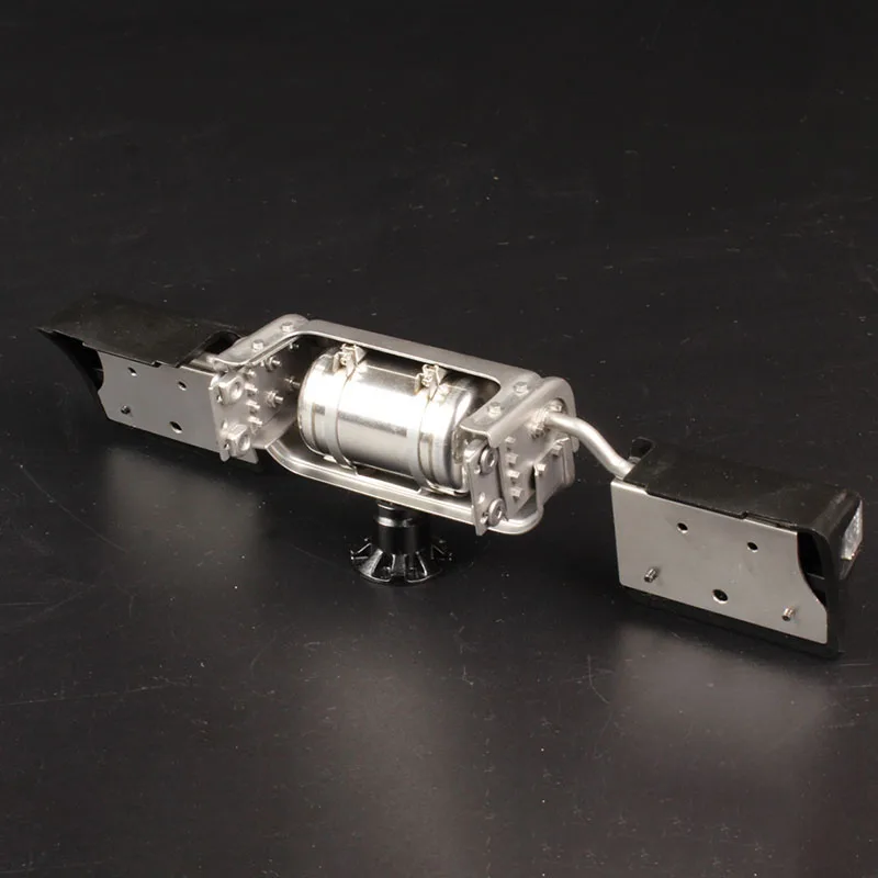 Accesorios de actualización de luz trasera de brazo trasero de tanque de Gas de simulación de Metal a escala 1:14 para camión Tamiya RC SCANIA R730 R620 R470