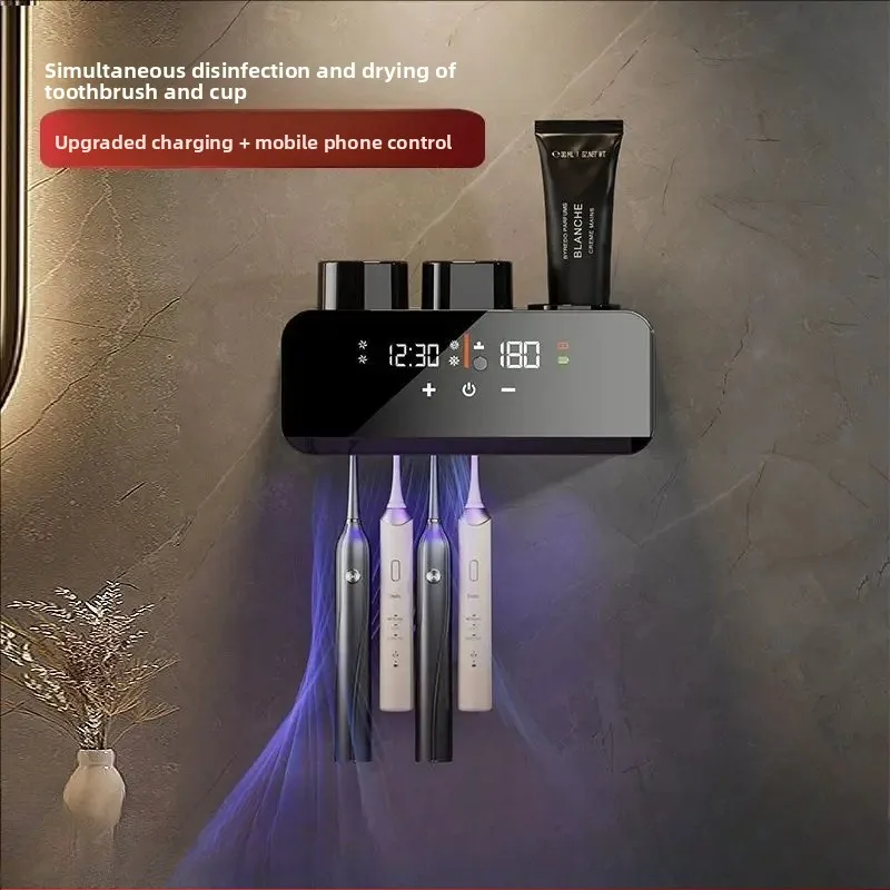 new-toothbrush-disinfection-ultraviolet-sterilization-smart-sterilizer-drying-bathroom-wall-mounted-shelf-without-drillin