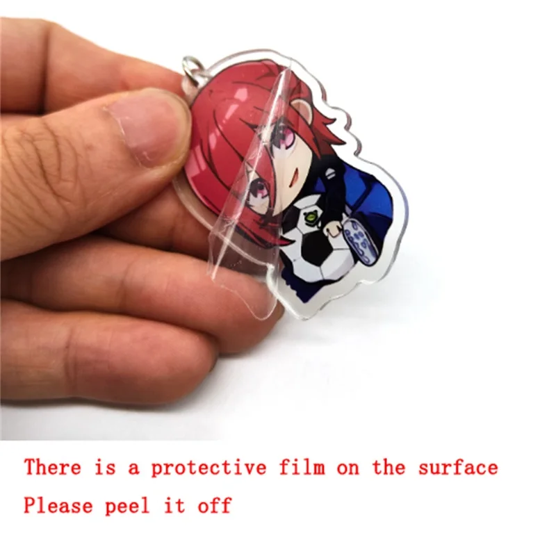 Hazbin Hotel Anime Figure Acrylic Keychain Model Plate 1pc Alastor Sign Backpack Pendant Key Chain Game Fans Gift Ornaments image 6