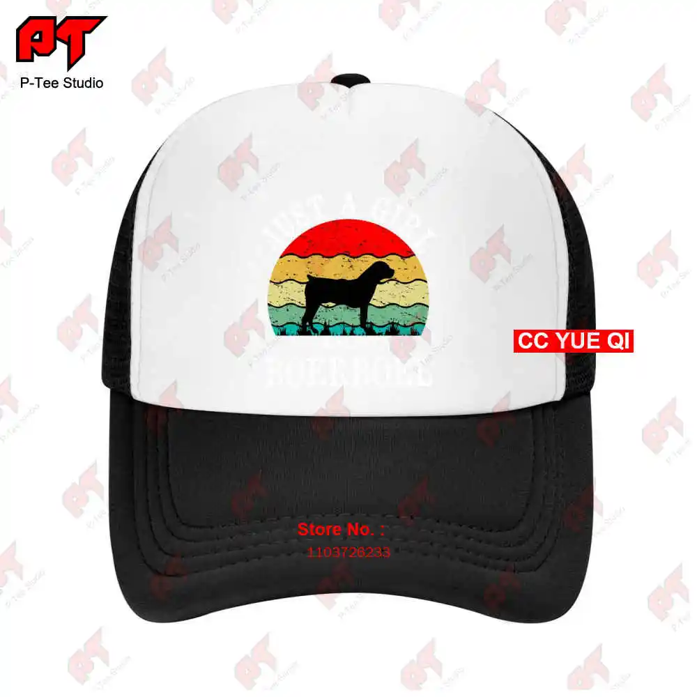 Just A Girl Who Loves Boerboel Dog Baseball Caps Truck Cap ZIPC