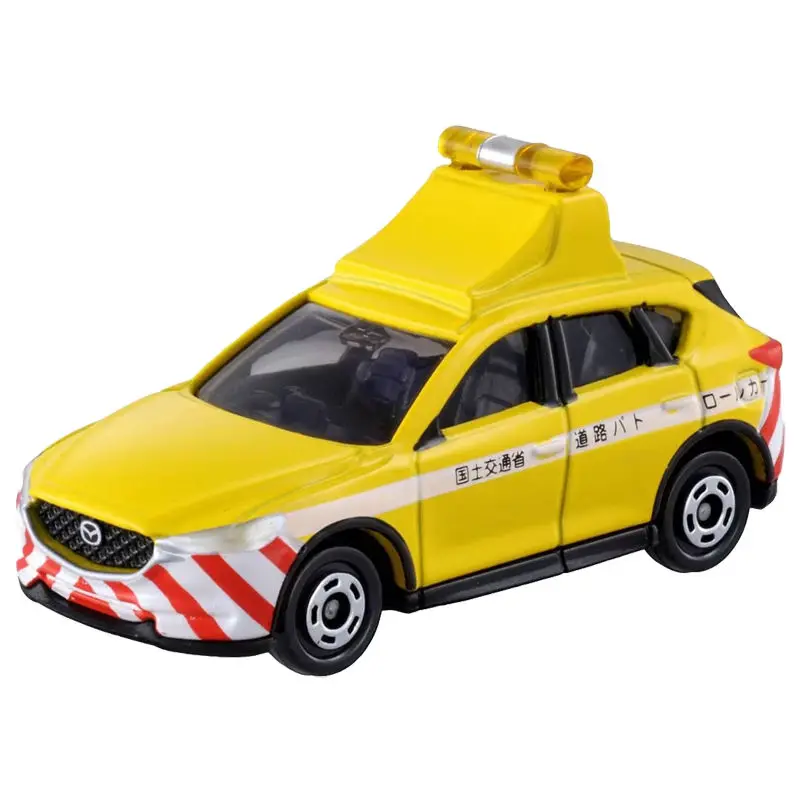 TAKARA TOMY Tomica NO.93 Mazda CX-5 Road Patrol Car 1/66 Alloy Cars Toys Motor Vehicle Diecast Metal Model Gift for Children Boy