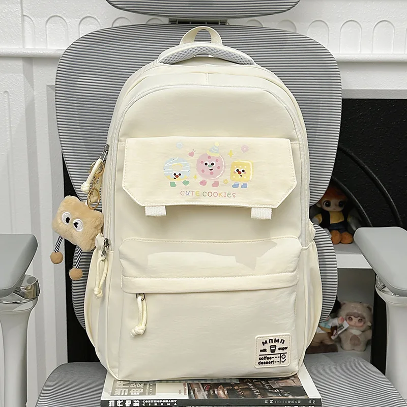 Girl School Bag Backpack Back Pack For Teenager Women Children Female Pink Schoolbag Primary High Bagpack Class Teens Child Kids