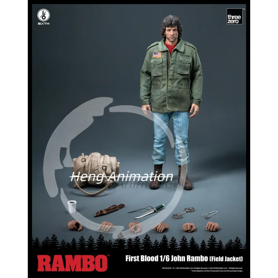 Spot goods Threezero Rambo: First Blood - 3Z05530W0 John Rambo