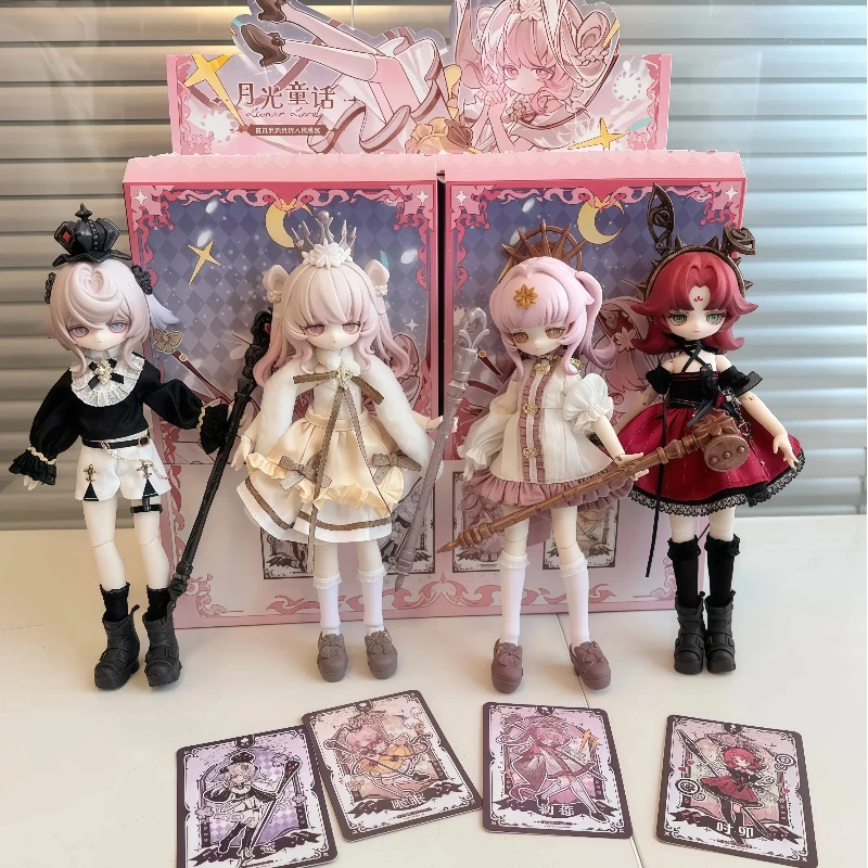 

In Stock Non-Edible Puppet Moonlight Fairy Tale Story Series Blind Box 1/8scale Movable Joint Doll Action Anime Figure Toys Gifs