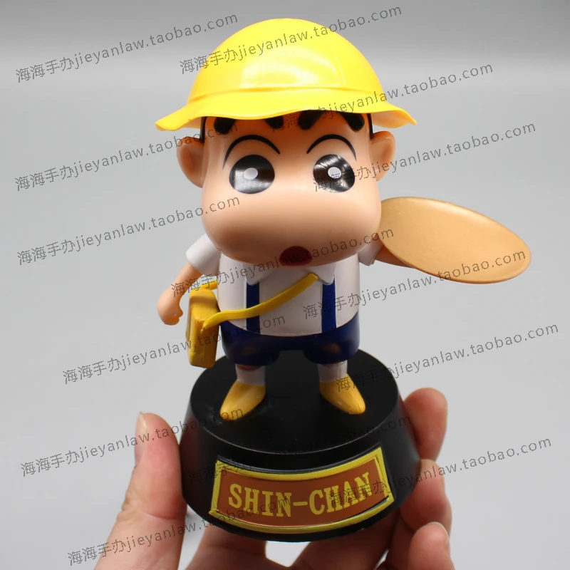 Crayon Shin-chan Anime Action Figure Brinquedos, Estátua Gk, Boneca Kawaii, Ornamento bonito do carro, Presente para crianças, Modelo de PVC