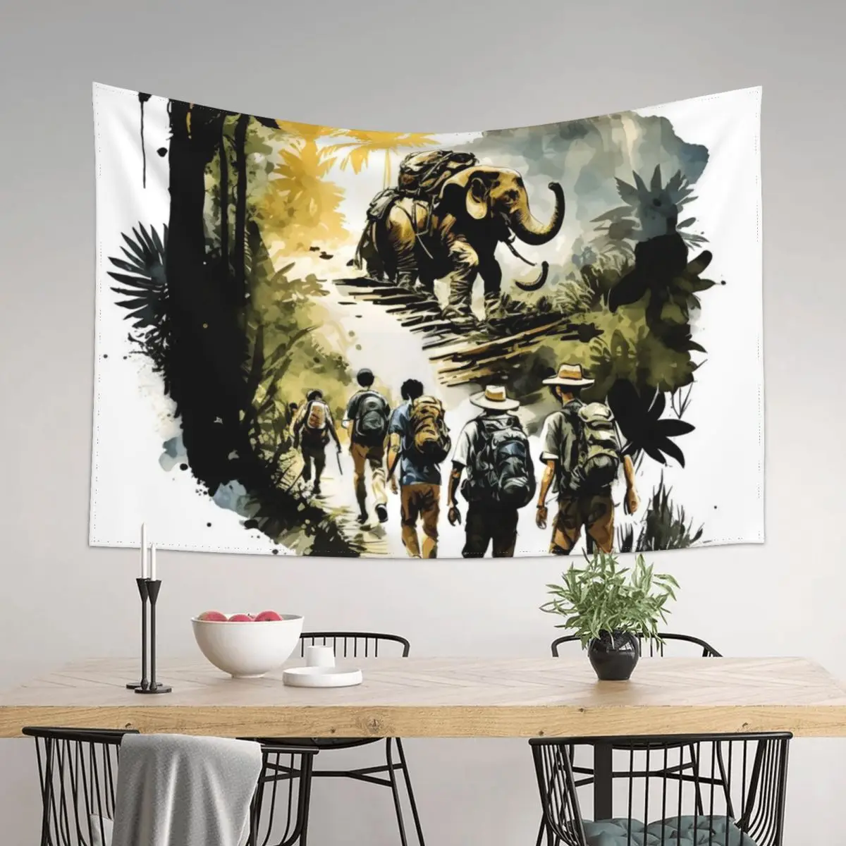 

Chiang Mai Thailand Tapestry House Decoration Aesthetic Decoration Wall Hanging Wall Tapestry