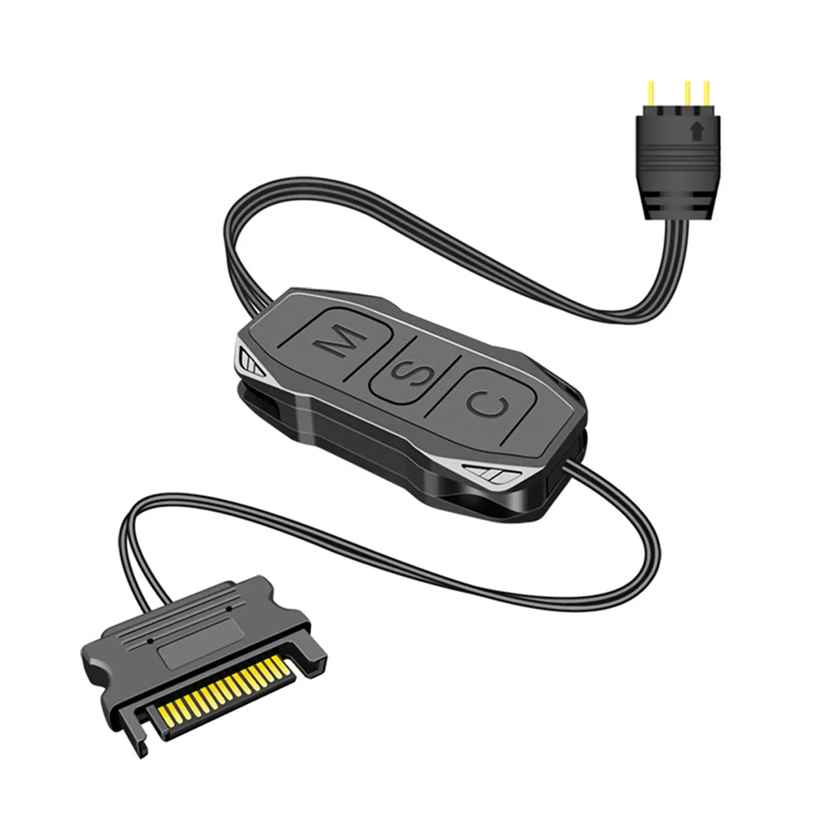 ARGB Controller Button 5V Cable 5V 3 for Accessories Desktop Computer