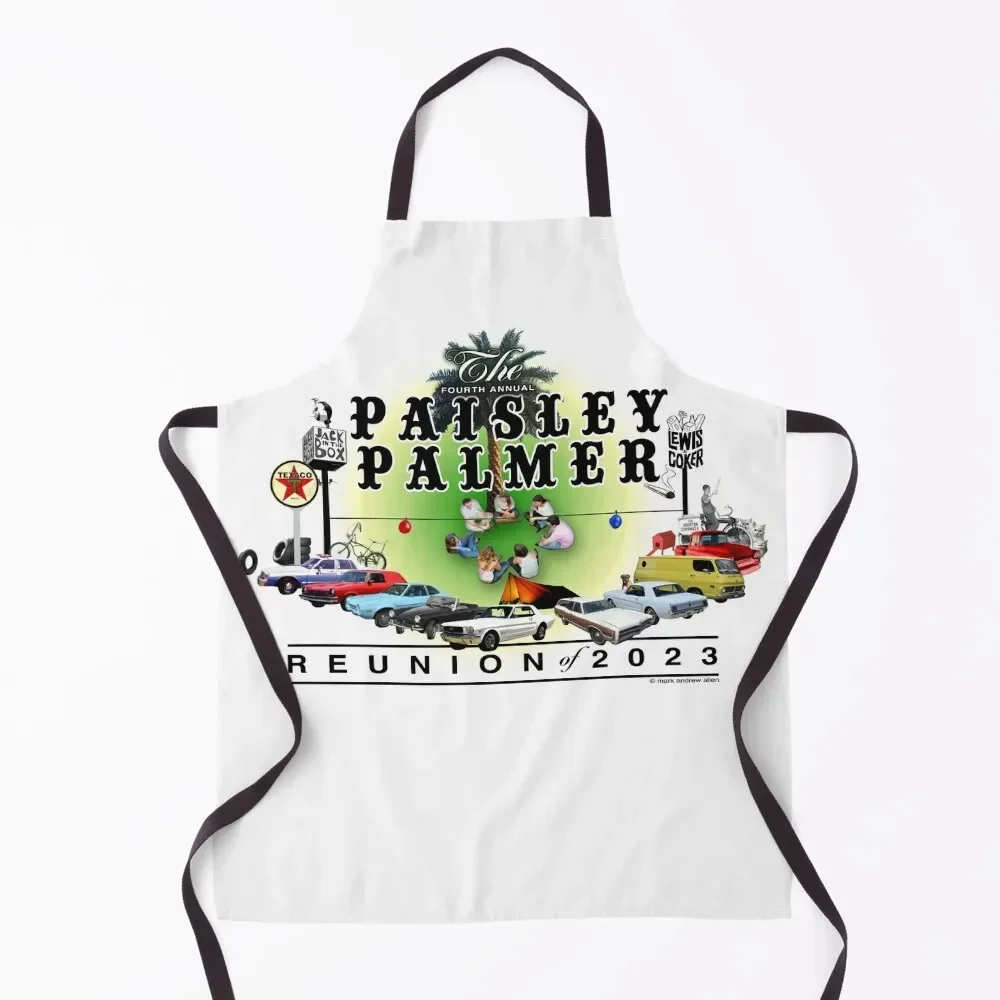 

Paisley Palmer Reunion Four Apron Womens Dresses kitchen woman Waterproof Apron