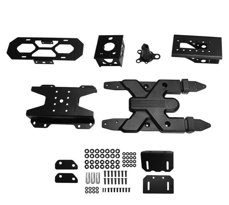 Spedking Spare Tire Bracket Spare Tire Carrier Reinforced Hinge For Jeep Wrangler JL TF 2018+ Spare Tire Carriers