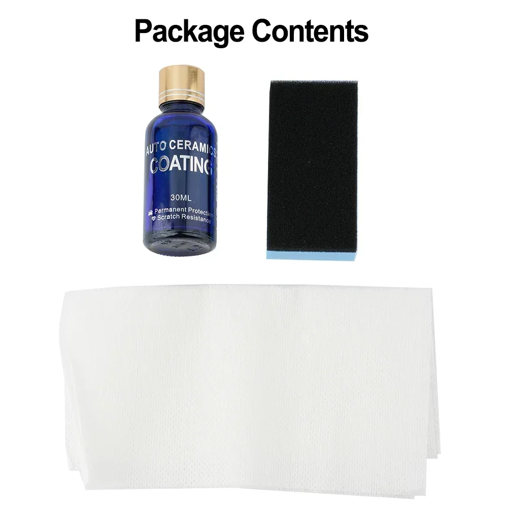 طلاء سيراميك السيارة معطف سائل طبقة مسعورة تلميع طلاء وكيل طلاء السيارات
