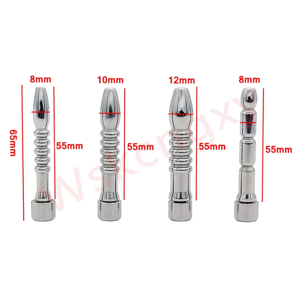 Male Chastity Device Cock Cage Stainless Steel Urethra Cathete Parts BDSM Penis Plug Dilator Sex Toys for Men Chastity Belt view 4