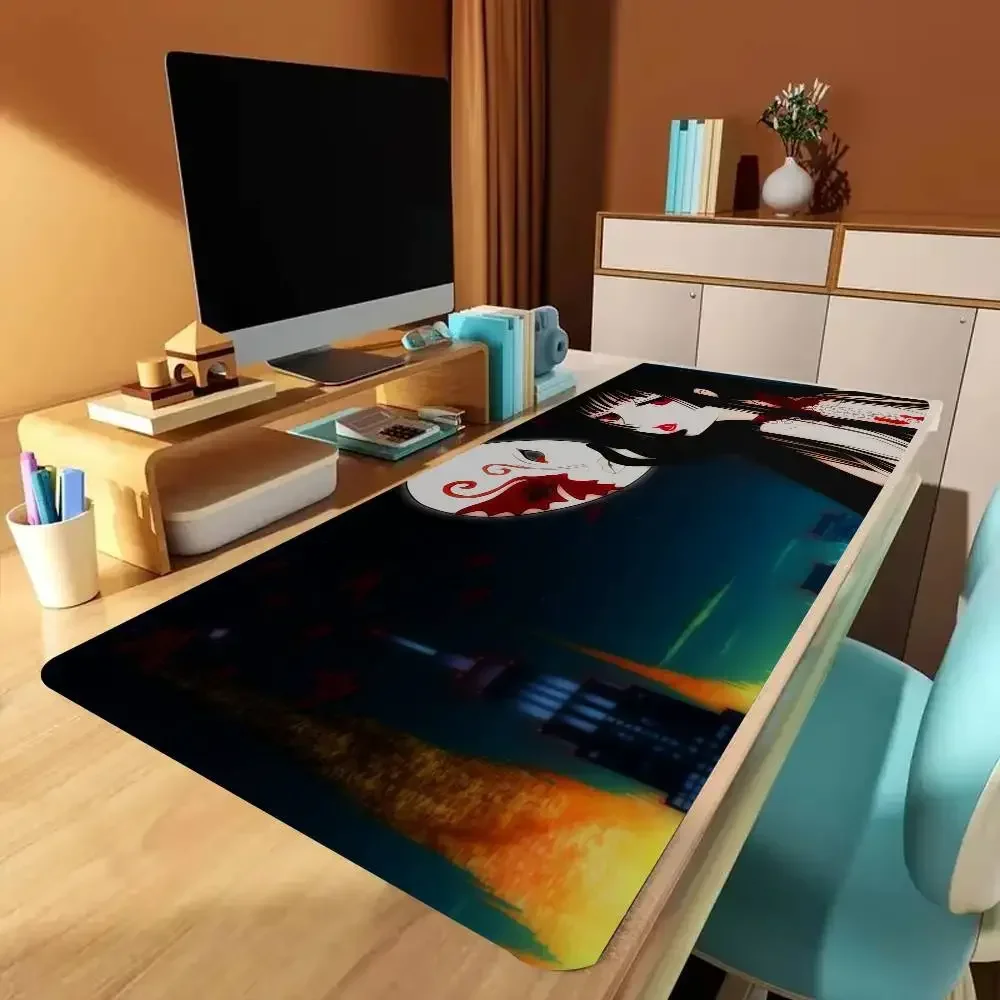 Podkładka pod mysz Anime XxxHOLiC Antypoślizgowa Odpowiednia do komputerów biurowych Laptopów Podkładki na biurko do gier e-sportowych XXL Klawiatura