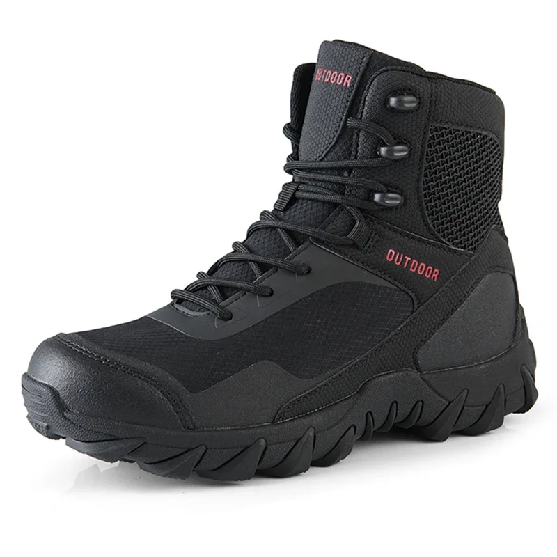 

Men Boots Special Force Desert Combat Boots Outdoor Hiking Boot Ankle Shoes Man Waterproof Work Safty Shoes Zapatillas Hombre