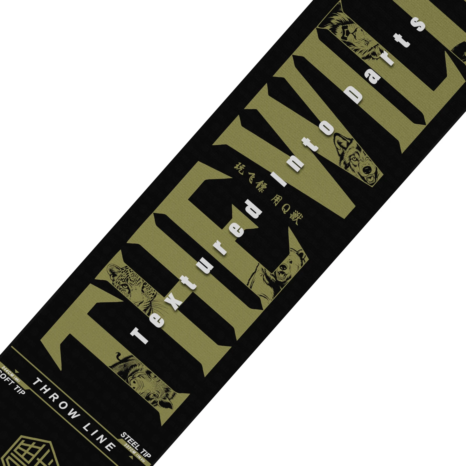 CUESOUL THE WILD Series Heavy Duty Darts Mat
