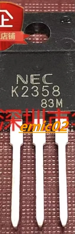

10 шт., оригинальный товар K2358 2SK2358 TO-220F MOS 6A500V