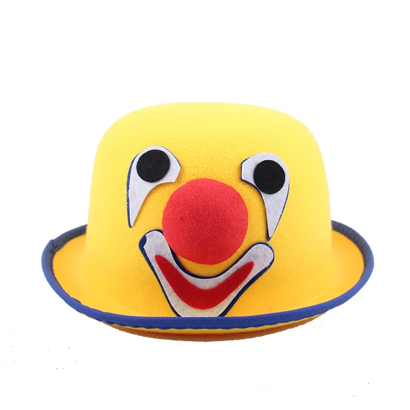 Clown Funny Hat Clown muszka plecak Clown kolor oleju okulary Clown peruka maska klauna Clown buty kostium wydajność akcesoria