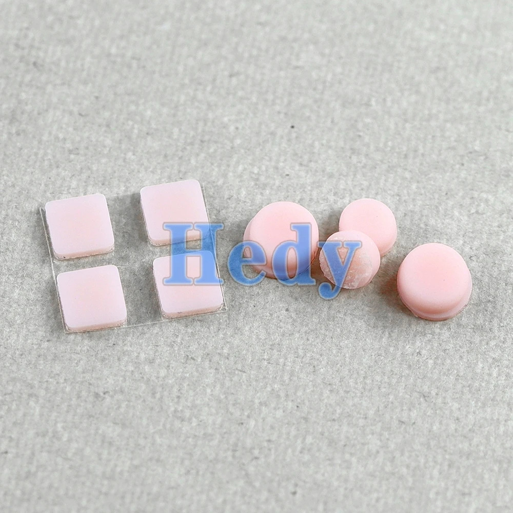 2sets Neue Obere und Untere Schraube Gummi Füße Abdeckung Für 3DSLL/3DS XL Schraube Staub Stecker Abdeckung gummi Stecker