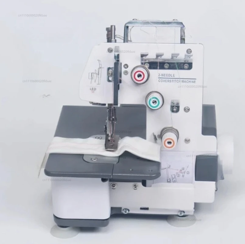323 Household Double Needle Three-Thread Zig Zag Interlock Sewing Machine 2.5mm Multifunctional Electric Overlock Sewing Machine