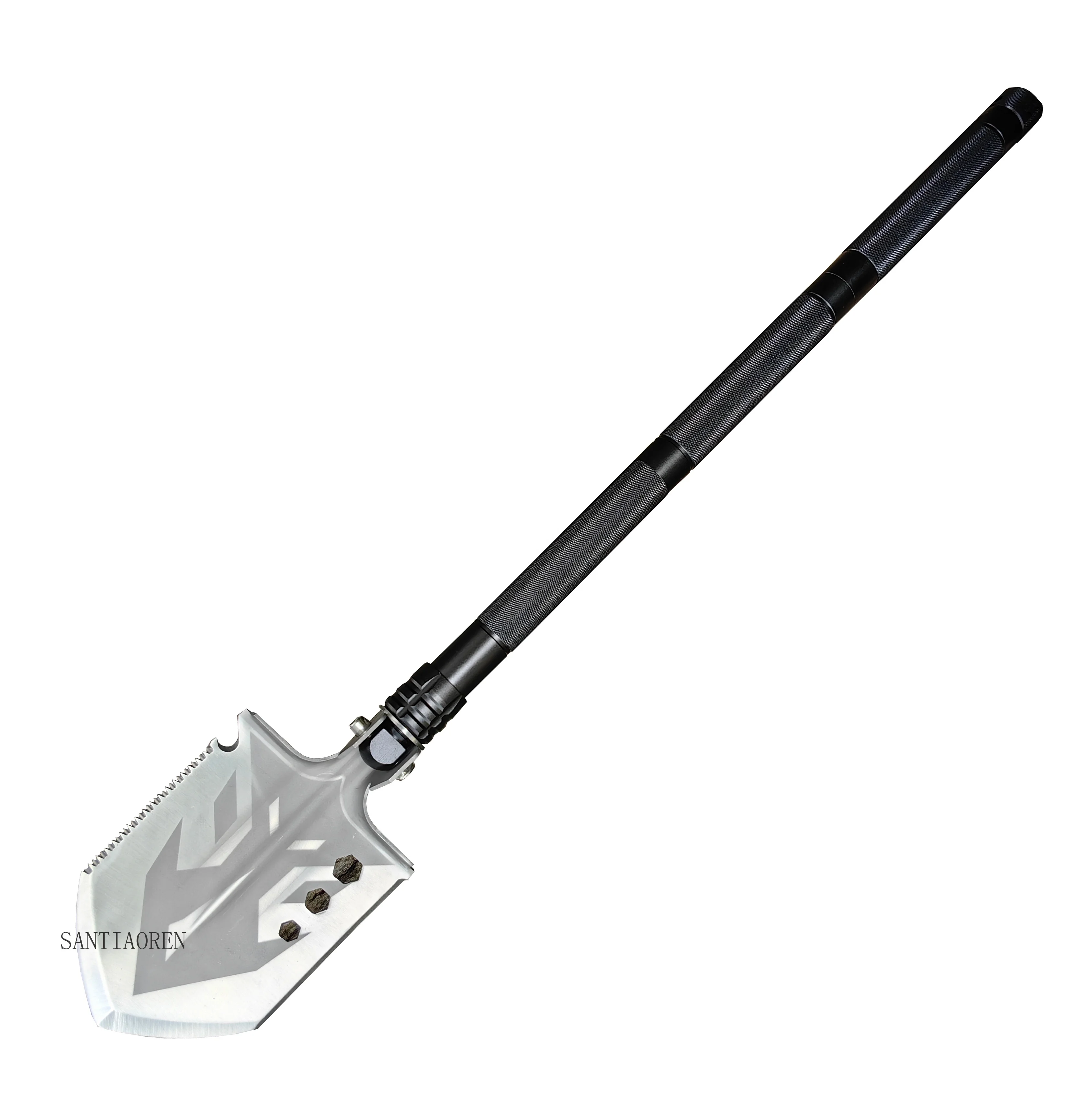 

2025Outdoor Camping Folding Multi-Function Stainless Steel Shovel Survival Spade Spreader