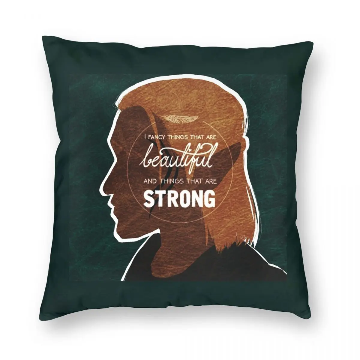 Dragon Age Zevran Arainai Things That Are Beautiful Square Pillowcase Polyester Linen Velvet Printed Decor Room Cushion Cover