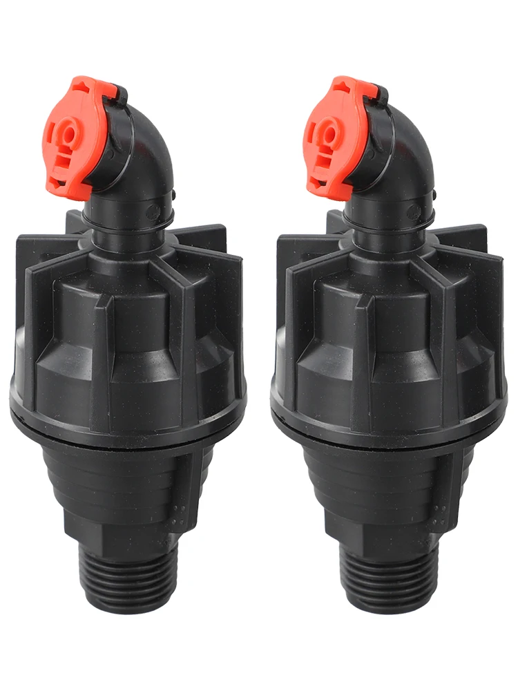 Two Pack 12 Inch For 360 Degree Rotating Sprinklers with Adjustable Spray for Garden and Agricultural Water Systems