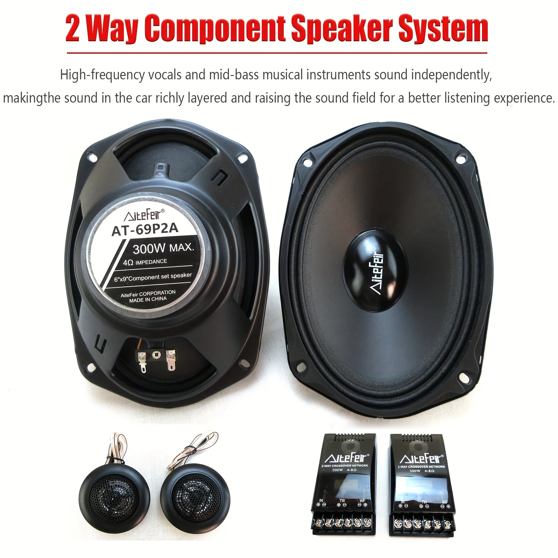 Car Component Speakers 2 Pcs (6