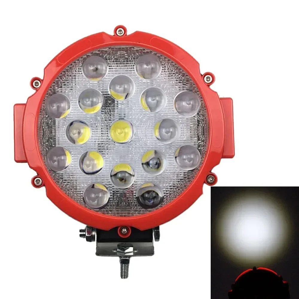 

Round 7-inch Condensing Lens LED Spotlight Work Light for Off-road Vehicles， Trucks and Buses