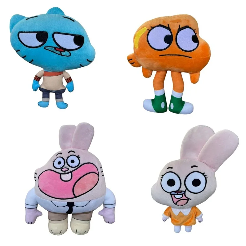 L'incredibile mondo della peluche Darwin Tina Anais bambola da collezione morbida farcita personaggio dei cartoni animati regalo per bambini