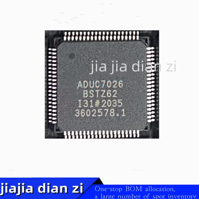 1pcs/lot ADUC7026-BSTZ62 ADUC7026 QFP80 microcontroller ic chips in stock