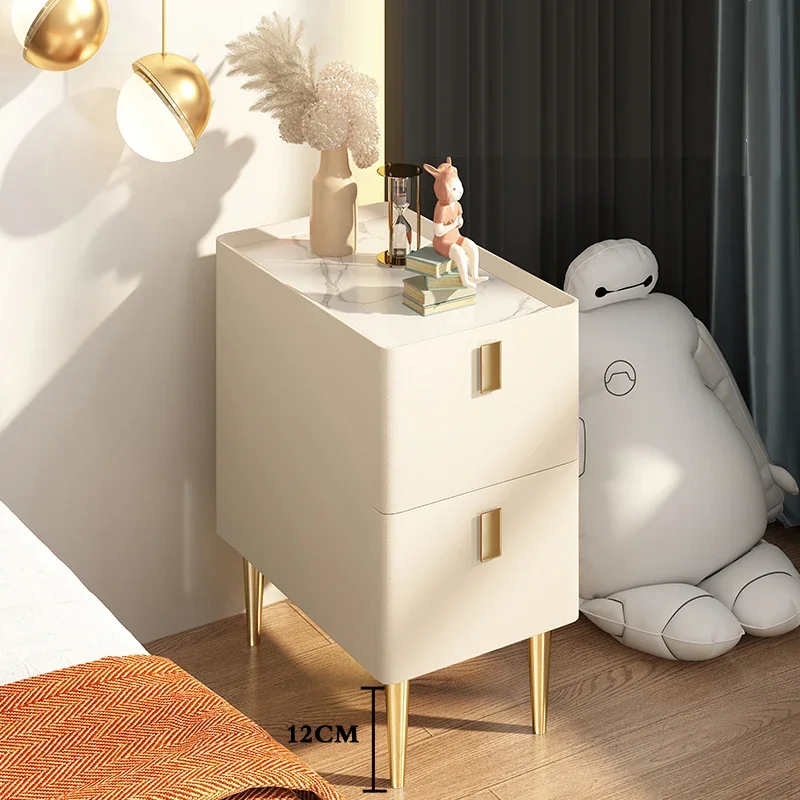 Mesitas De Noche móviles para dormitorio, mesita De Noche, cajones, armarios De consola, mesitas De Noche pequeñas De lujo, muebles De Noche
