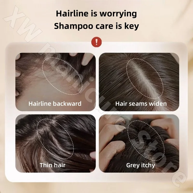 新疆ウスマン草シャンプー、蘭の葉、ウスマハーブ配合、優しく洗浄力のある、フレッシュで栄養を与え、柔らかな手作り石鹸 100g