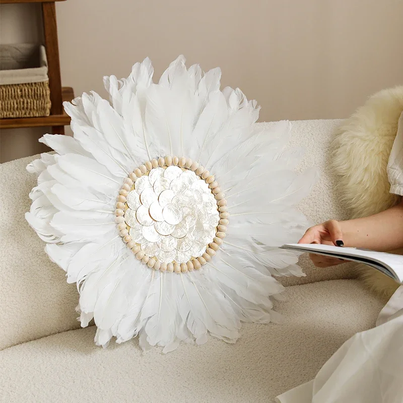 Nordic wall decoration natural shell luxury home decoration creative wall art elegant new room decoration accessories