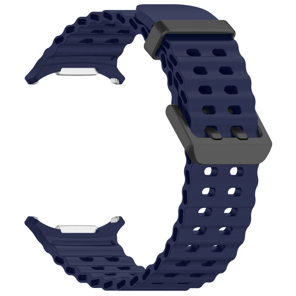 Marine Band für Samsung Galaxy Watch Ultra (2025) Zubehör Silikon Sportarmband Correa Galaxy Watch Ultra2 Ultra 47mm Armband