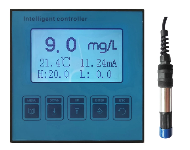 Wholesale Aquaculture Water Dissolved Sensor 4-20mA Output DO Meter Controller for Fish Farm Test Instruments