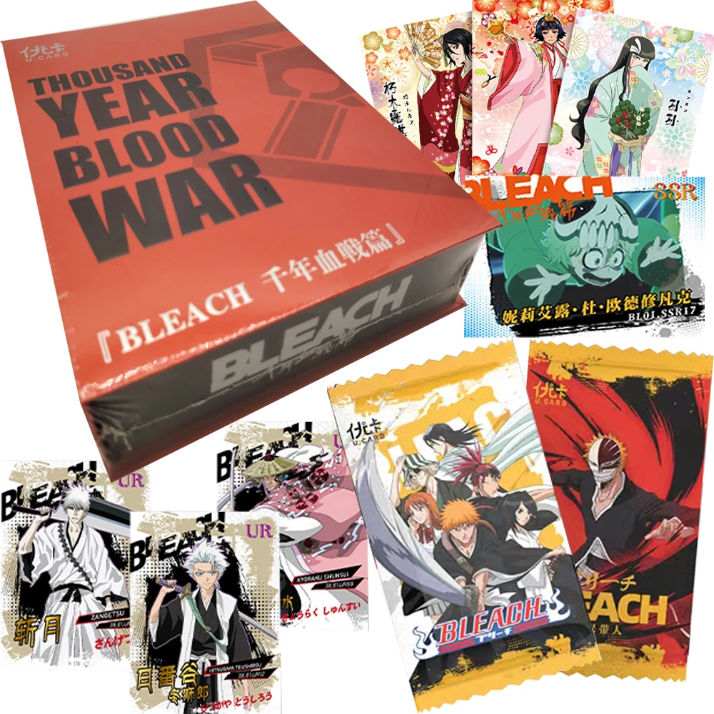 

Коллекционные карты японского аниме «Отбеливатель», популярный персонаж Куросаки Ичиго, забавные современные карточки с переодеванием, подарки-сюрпризы