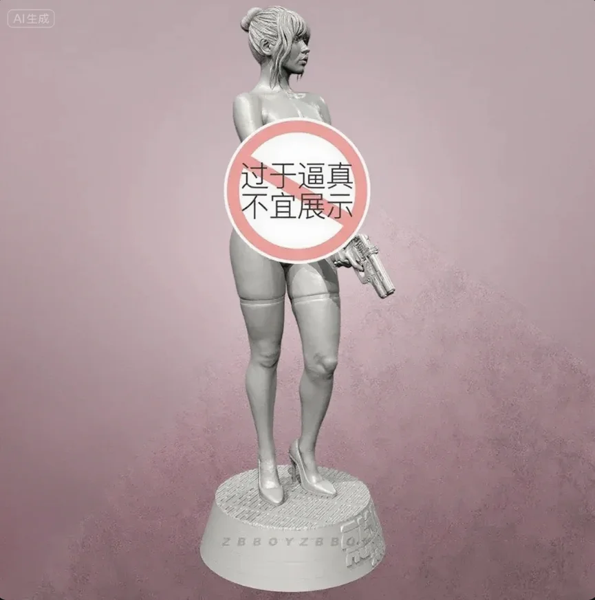 

Высота человека, 38 мм, 50 мм, 75 мм, модель из смолы, красота, бесцветная и самособранная TD-7463/3D