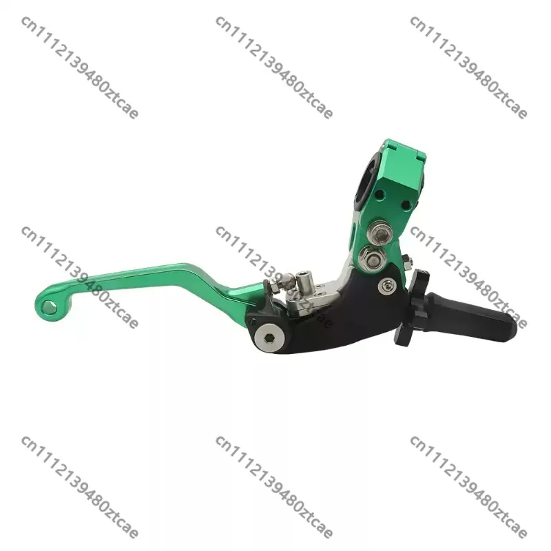 CNC Machined 3 Way Foldable Anti Crash Clutch Lever, Off Road Motorcycle Labor Saving Clutch Handle Spare Replacement Parts