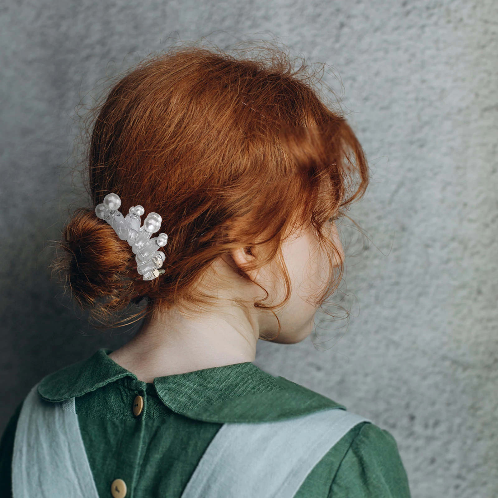 

Spiral Beaded Hair Tie Elastic Coil Ponytail Holder for Women Stylish Secure Hold Hair Accessory for Active Lifestyle