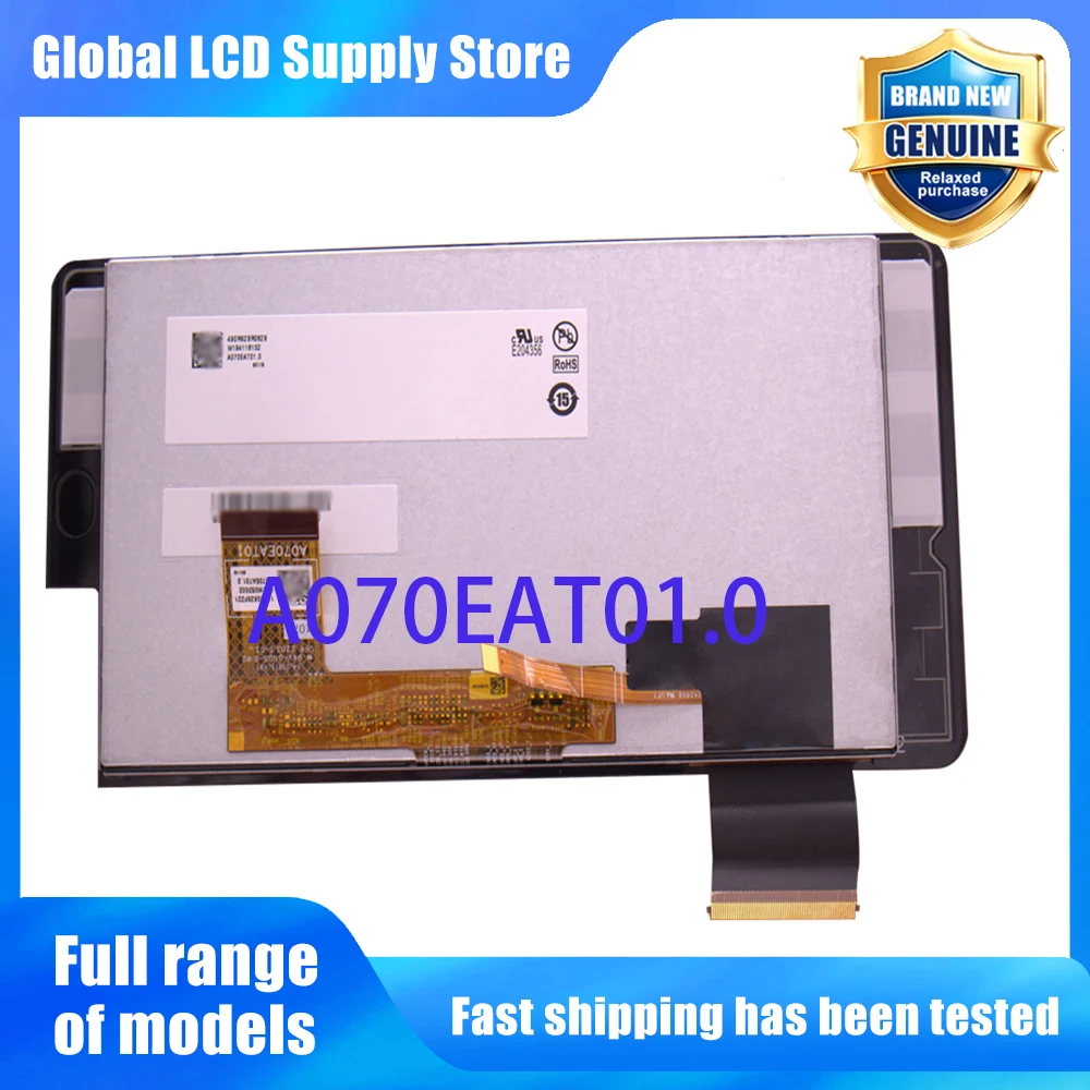 A070EAT01.0 New Original A-Grade 6.9 inch 1280x720 LCD Display Screen for Automotive/Navigation