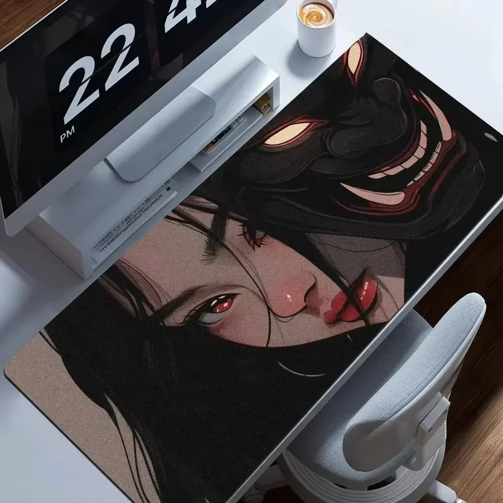 

Anime Girls Mouse Pads, Large Computer Game Table Mat, Advanced Professional Mouse Pad for 400x900mm Players, Desktop Pad