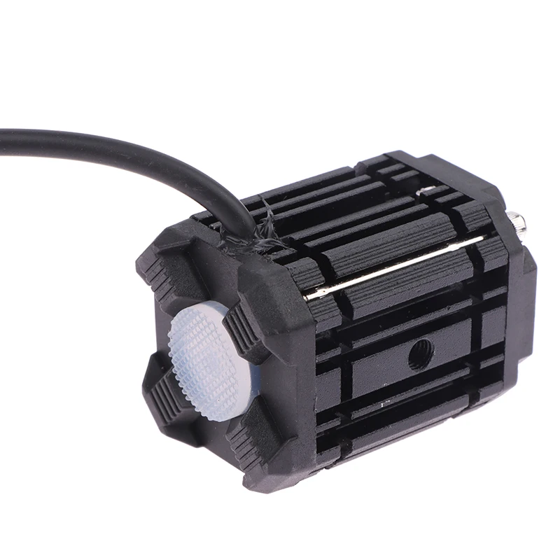 Faro LED Universal impermeable para motocicleta, lámpara antiniebla, Flash de ráfaga, lámpara auxiliar de conducción, accesorios para motocicleta, 1 ud.